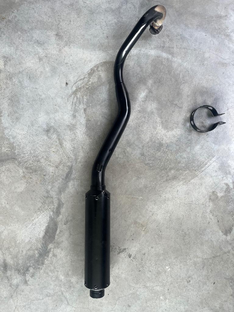 Uitlaat Dax (is gepoederlakt), Fietsen en Brommers, Brommeronderdelen | Algemeen, Ophalen, Zo goed als nieuw, Uitlaat