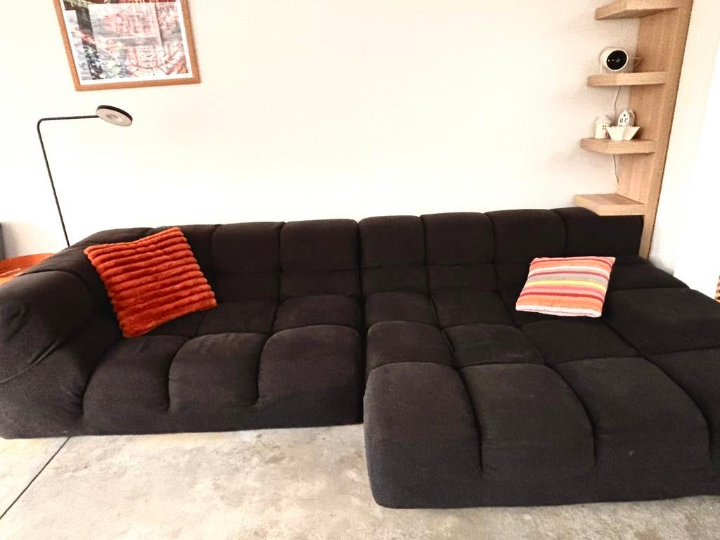B&B Italia Tufty Time grand canapé d’angle design modulable, Maison & Meubles, Canapés | Salons, Utilisé, Banc d'angle, Quatre personnes ou plus