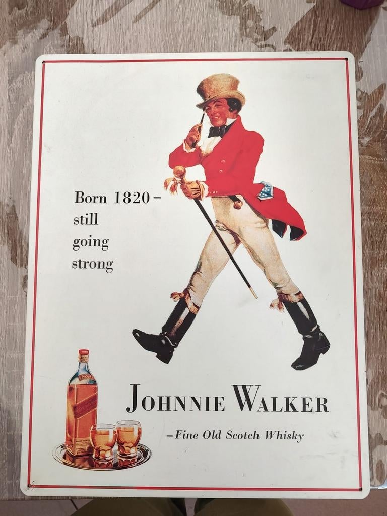 Johnnie Walker Bord, Ophalen