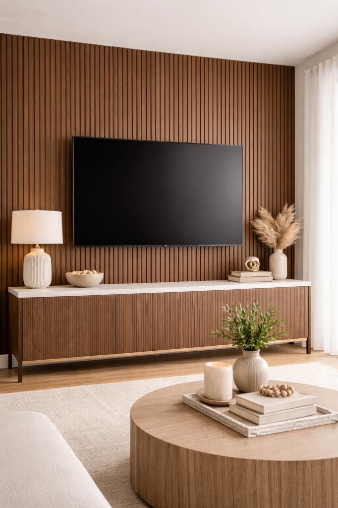 Panneau mural acoustique en placage de bois 24060 cm, Neuf, Enlèvement ou Envoi, 200 cm ou plus, 50 à 75 cm