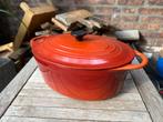 Poêle vintage Cousances par Le Creuset 28 cm très bonne, Enlèvement ou Envoi, Utilisé, Poêle à frire ou Sauteuse, Plaque céramique