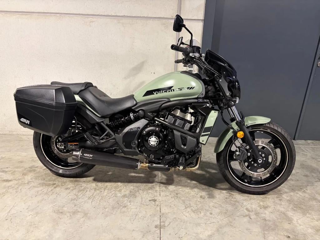 Kawasaki Vulcan S SE met performance pakket en koffers, Motos, Entreprise, Plus de 35 kW, Chopper, 650 cm³