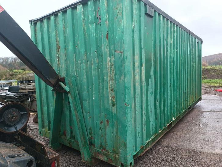 Container maritime 20 pieds sur berce (6m), Bricolage & Construction, Conteneurs, Enlèvement