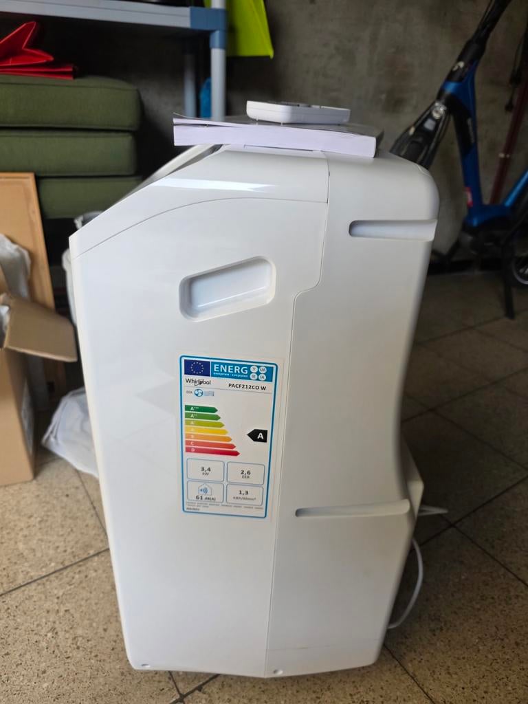 Airco whirlpool nieuw, Ophalen