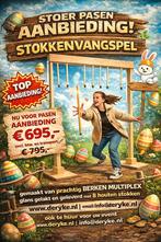 stokkenvangspel! Op zoek naar een echte publiekstrekker, Enlèvement ou Envoi