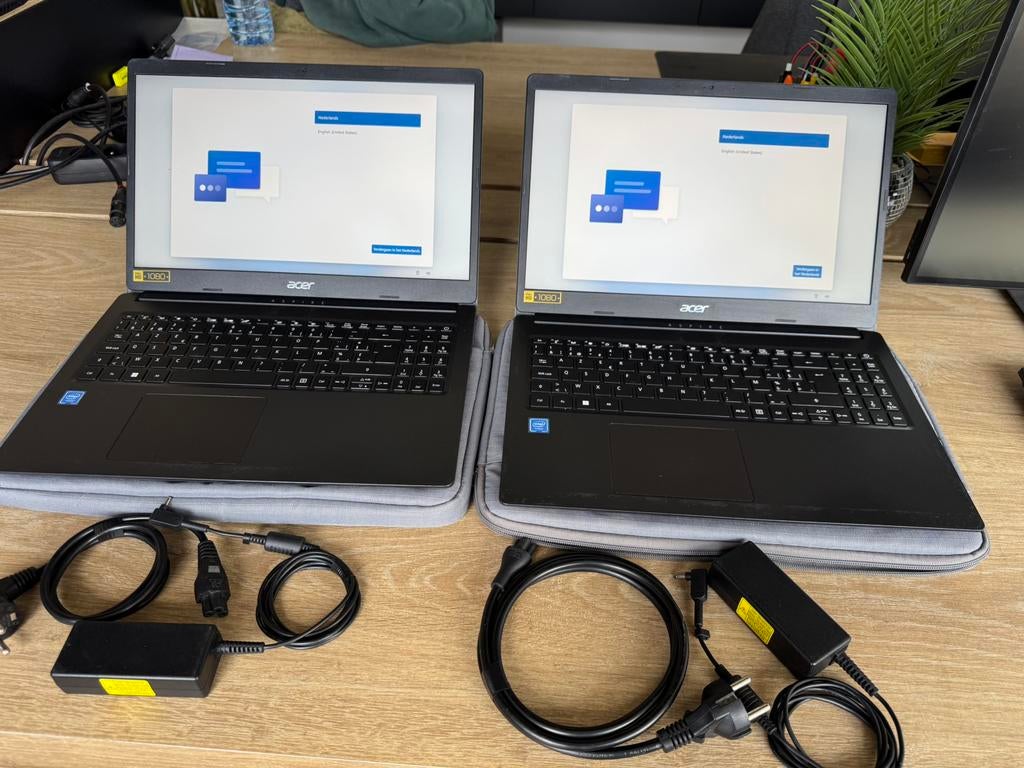 2x Acer Aspire A315-34 laptop 8GB/256GB, 15 inch, 8 GB, Ophalen of Verzenden, SSD