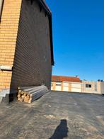 Kepers gedrenkt 63x58 300cm 20st, Doe-het-zelf en Bouw, Hout en Planken, Overige typen, Zo goed als nieuw, 300 cm of meer, Overige houtsoorten