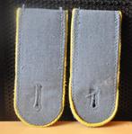 paire de grades epaules armée allemande transmissions (2), Collections, Objets militaires | Général, Enlèvement ou Envoi, Autres