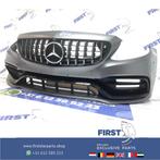 W205 C205 A205 FACELIFT C63 AMG VOORBUMPER COMPLEET +GT GRIL, Gebruikt, -, Voor, Ophalen of Verzenden