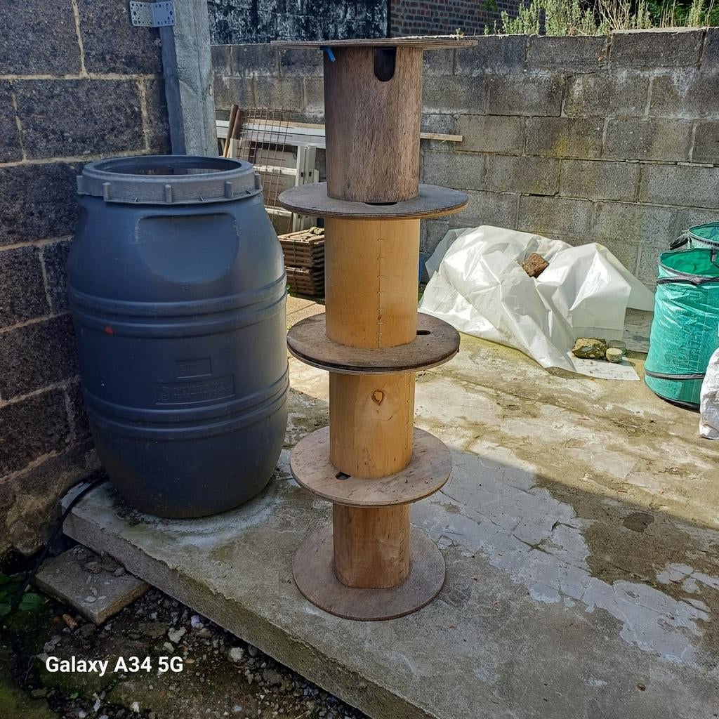 Lot de tourets de cables, Tuin en Terras, Tuinhaarden, Gebruikt, Ophalen