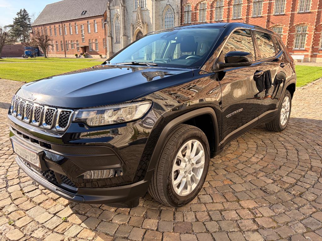 Jeep compass, Auto's, Jeep, Stof, 4 cilinders, Zwart, Compass