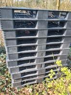 Kunststof paletten 120x80 5€  en 110x110x12 cm 9€, Doe-het-zelf en Bouw, Kratten en Dozen, Ophalen, Gebruikt, 60 cm of meer, Overige typen