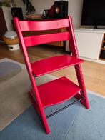 Stokke Tripp Trapp meegroeistoel - rood, Enlèvement, Utilisé, Chaise évolutive