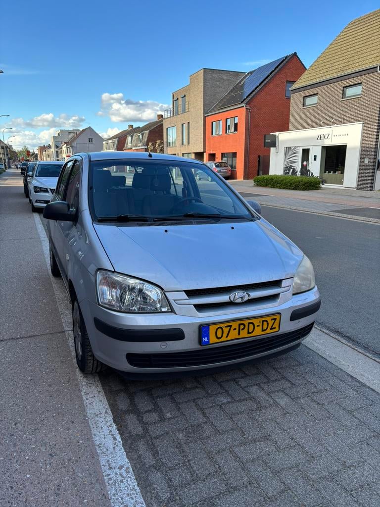 Hyundai Getz 1.3 5DRS 2004 Grijs, Auto's, 4 deurs, 972 kg, 82 kW, Handgeschakeld