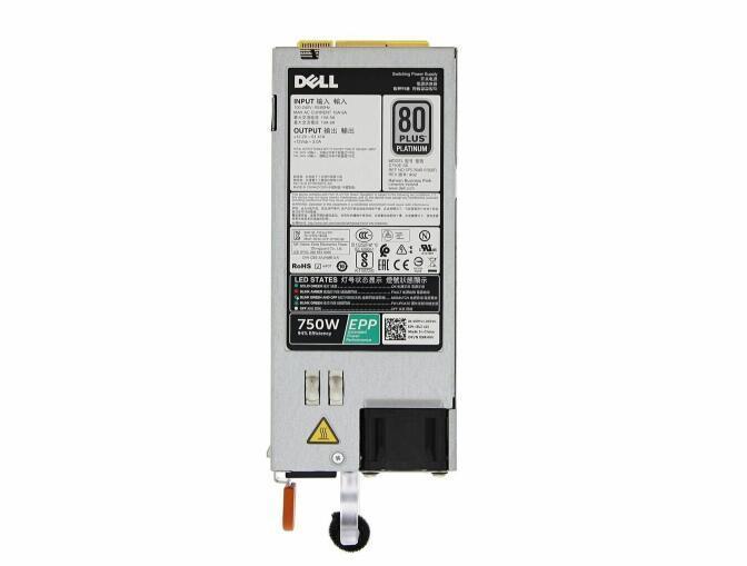 Dell 750W 80-Plus Platinum Power Supply KNHJV, Computers en Software, Interne voedingen