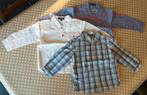2 hemdjes 18m: 1 linnen (FX Boys), 1 geruit (Mexx), Enfants & Bébés, Vêtements de bébé | Taille 86, Enlèvement ou Envoi, Utilisé