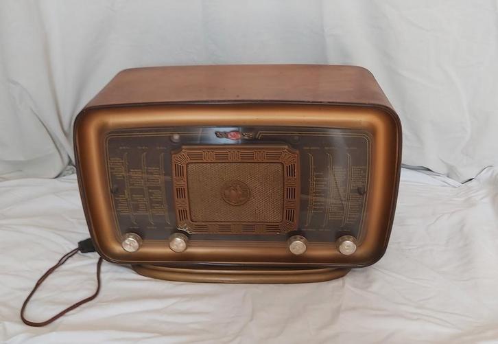 Radio vintage jaren 50 Sbr, Antiquités & Art, Antiquités | TV & Hi-Fi, Enlèvement
