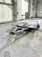 Remorque Plateau Double Essieu (Porte-engin/Porte-voiture), Enlèvement, Utilisé