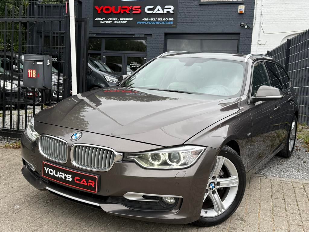 BMW 320 dA Modern - Boite Automatique - Phare Led - Cuir, Cuir, Euro 5, Achat, Beige