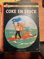 Tintin – Coke en stock – Hergé – Édition ancienne Casterman, Verzamelen, Ophalen