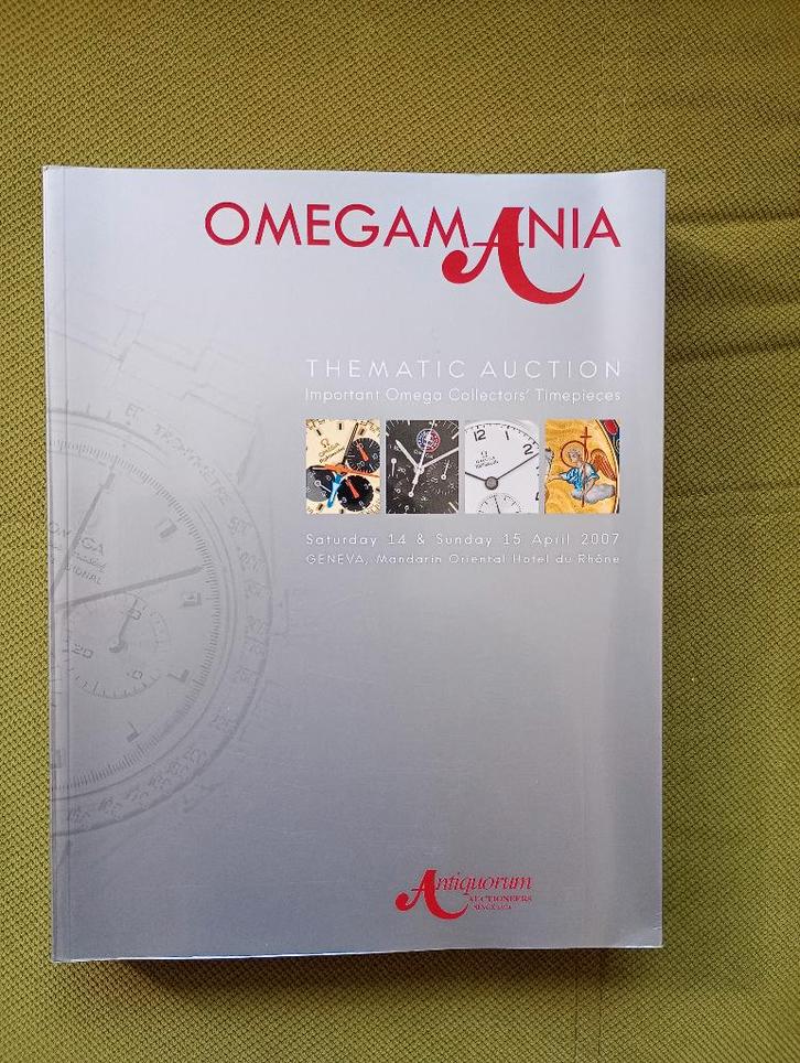 Catalogue de montres Omegamania Omega 2007, geneve, Livres, Catalogues & Dépliants, Comme neuf, Catalogue, Enlèvement ou Envoi