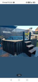 Omkadering hout voor Intex jacuzzi, Ophalen