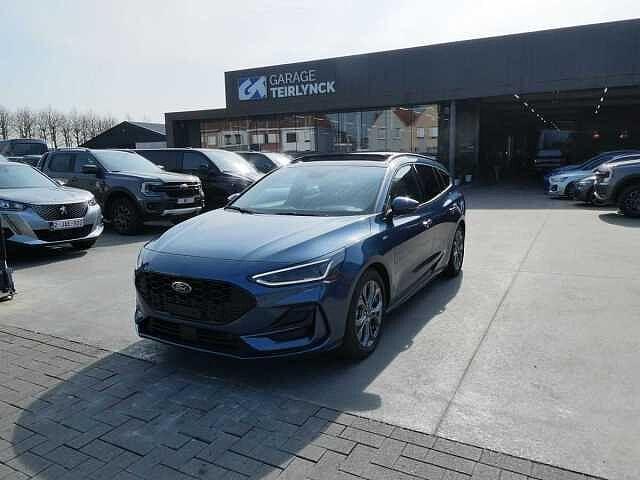 Ford Focus Break 1.0 i MHEV 155pk Automaat ST-Line Pano, Auto's, Ford, Bedrijf, Focus, ABS, Adaptieve lichten, Airbags, Airconditioning