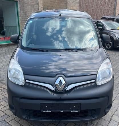 Renault Kangoo * 1J GARANTIE * €7396 VOOR ZELFSTANDIGEN, Auto's, Euro 6, Renault, Zwart, Bedrijf