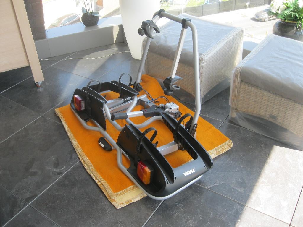 fietsendrager THULE EP916 voor zware E-BIKES - prima staat!!, Ophalen, Elektrische fiets, Zo goed als nieuw, 2 fietsen