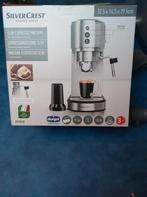 Silvercrest Expresso Slim, Electroménager, Cafetières, Café moulu, Machine à espresso, Réservoir d'eau amovible, 2 à 4 tasses