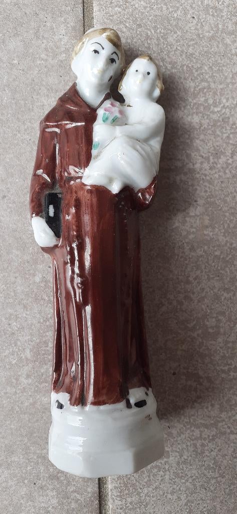 statuette saint-antoine 13cm, Antiquités & Art, Enlèvement ou Envoi