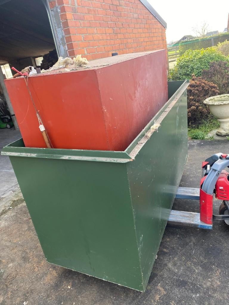 Mazouttank, Ophalen, Gebruikt, Overige typen