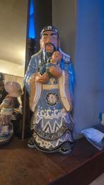 Chinees porselein geluksgoden 60 cm groot, Enlèvement