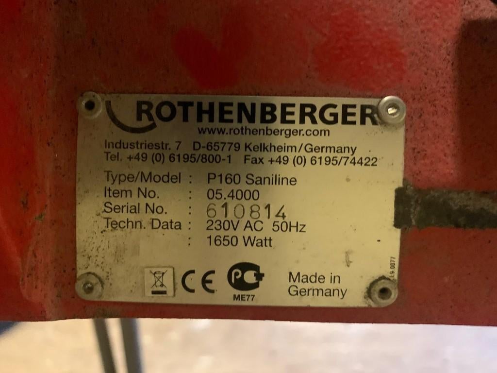 PE lasapparaat, Ophalen, Gebruikt, Minder dan 150 ampère, Overige typen