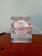 Lampe scandinave, Ice Glass, Pukeberg (Suède), 1970, Enlèvement ou Envoi