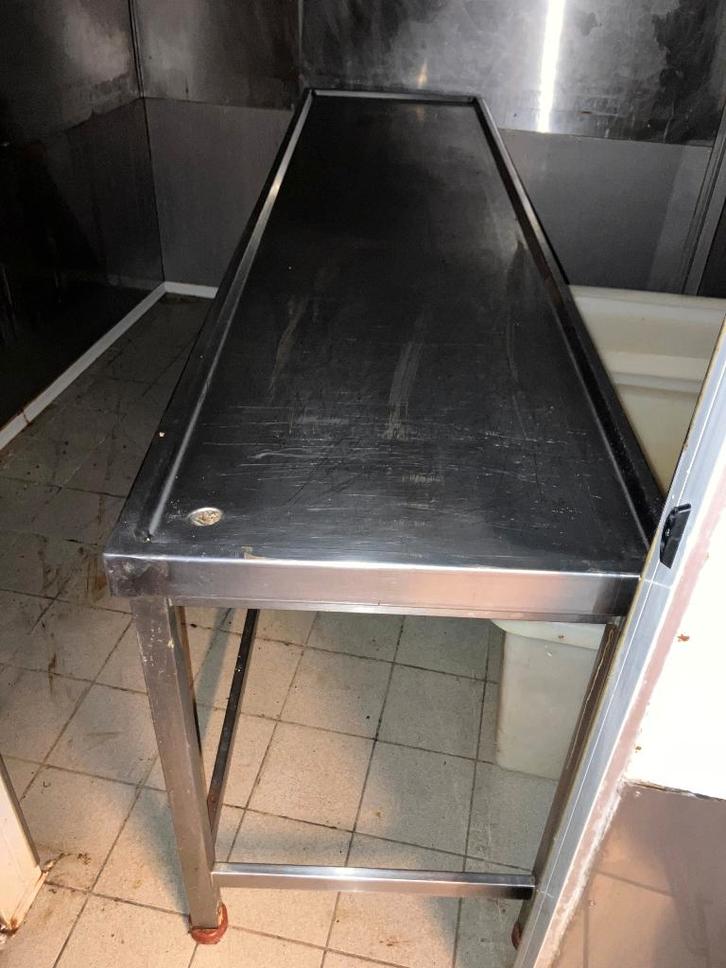 table de travail, résistante au sel et à la saumure, Antiquités & Art, Curiosités & Brocante, Enlèvement