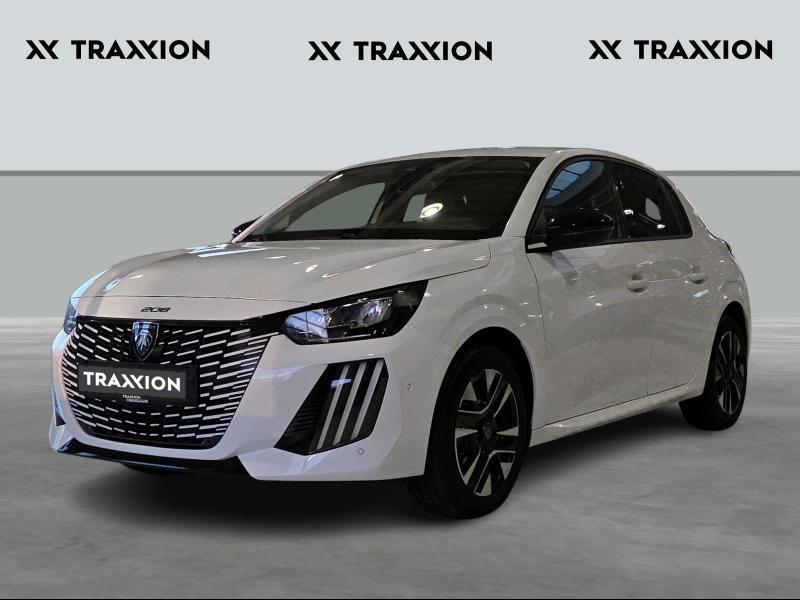 Peugeot 208 Allure 1.2i 100pk 360 Camera - GPS - Carplay, Auto's, Peugeot, Emergency brake assist, Euro 6, Wit, Handgeschakeld