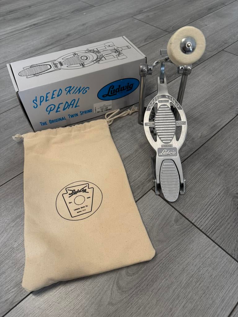 Ludwig Speedking, Ophalen of Verzenden, Zo goed als nieuw, Ludwig