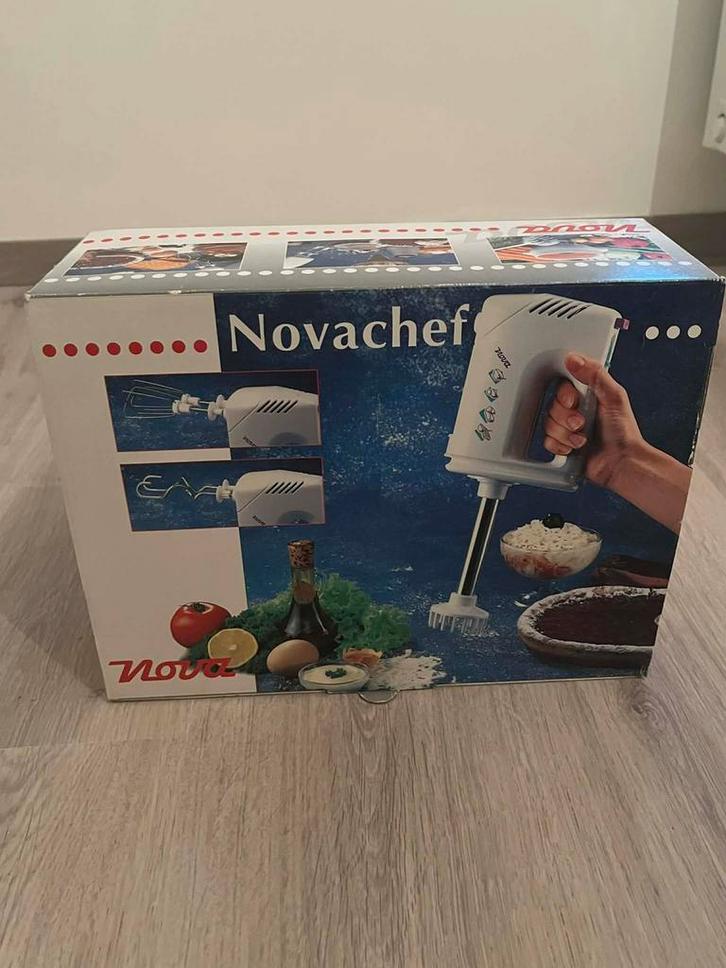 Nova novachef handmixer, Elektronische apparatuur, Keukenmixers, Zo goed als nieuw, Ophalen