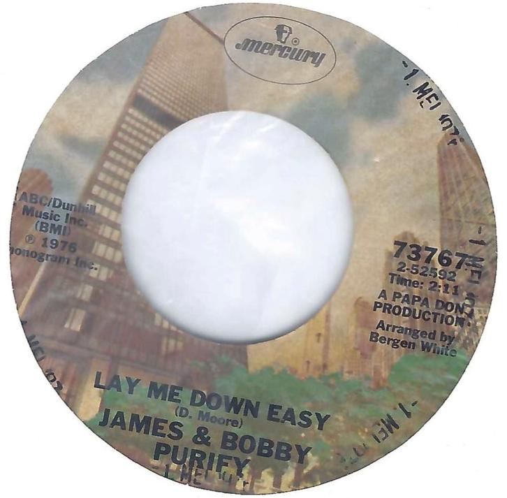 Soul 45: James & Bobby Purify – I'm Your Puppet, CD & DVD, Vinyles Singles, Utilisé, Single, R&B et Soul, 7 pouces, Enlèvement ou Envoi