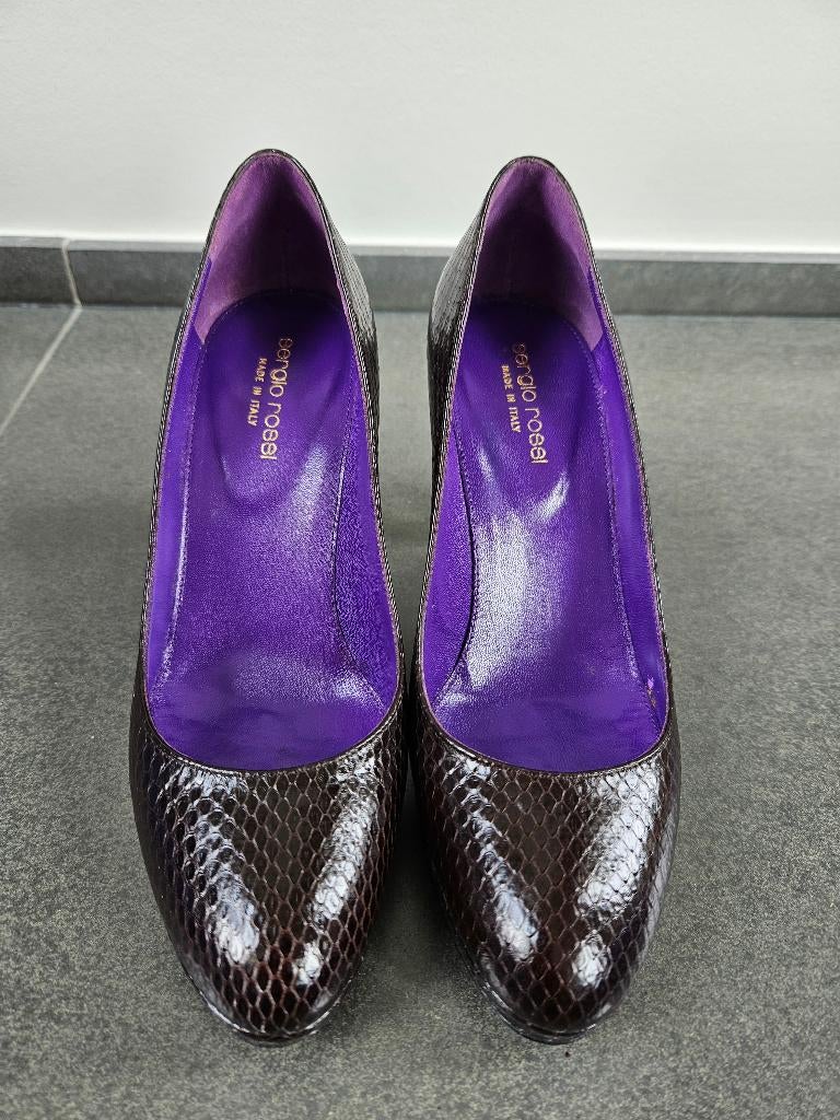 Escarpins Sergio Rossi, Sergio Rossi, Escarpins, Comme neuf, Brun