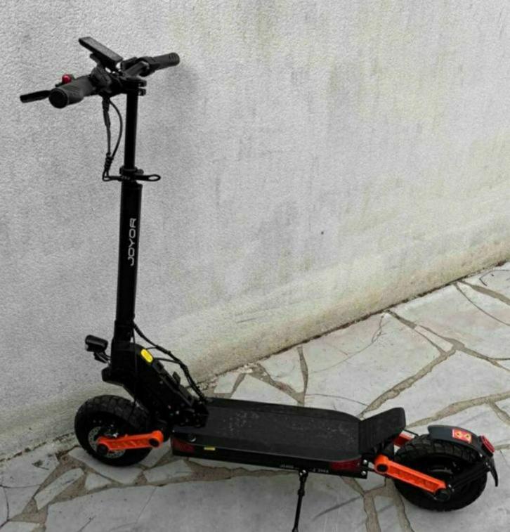 Joyor S10s-z 60v Double moteur par roue 1000wath, Vélos & Vélomoteurs, Trottinettes, Comme neuf, Enlèvement ou Envoi