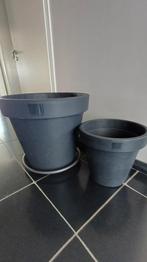 bloempotten kunststof, Tuin en Terras, Ophalen, Kunststof, Gebruikt, 40 cm of meer