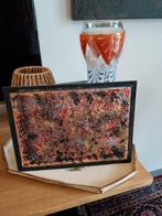 ART BY( EM ) EMMA TAVEIRNE CHANTAL OP PANEEL( gereserveerd), Antiek en Kunst, Kunst | Schilderijen | Abstract, Ophalen of Verzenden