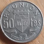 REUNION : 50 FRANCS 1964 KM 12 SUP, Ophalen of Verzenden, Losse munt