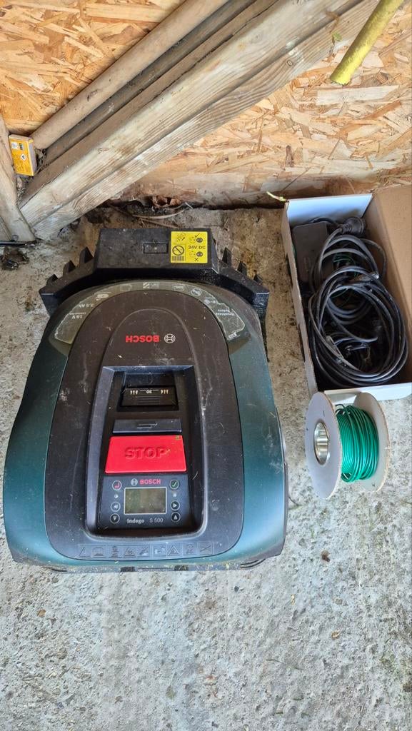 Bosch indigo s500, Enlèvement