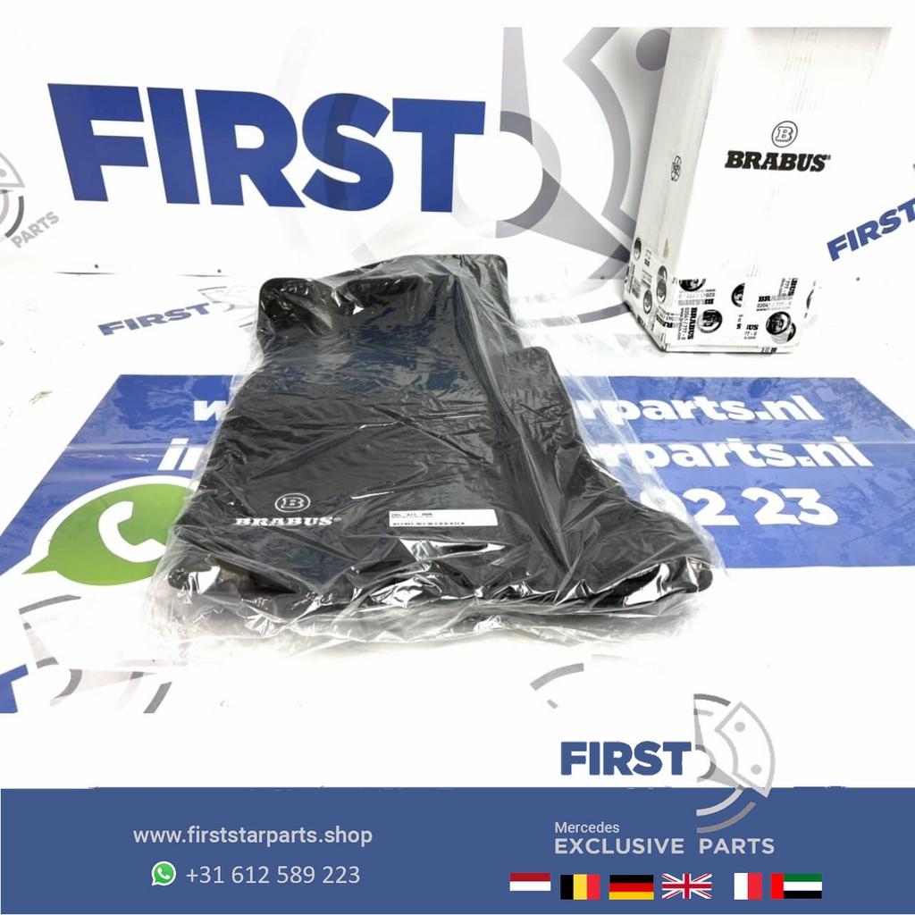 ORIGINELE BRABUS Mercedes VLOERMATTEN SET A35 A45 C43 C63 E6, Autos : Divers, Tuning & Styling, Enlèvement ou Envoi