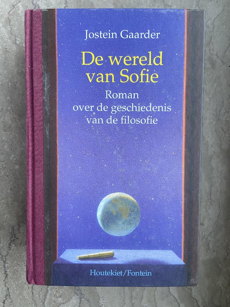 De wereld van Sofie - Jostein Gaarder, Livres, Romans, Enlèvement ou Envoi, Comme neuf, Jostein Gaarder, Eddy Strauven, Pays-Bas