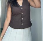 Top, Kleding | Dames, Topjes, Bruin, Verzenden, Zara, Gedragen