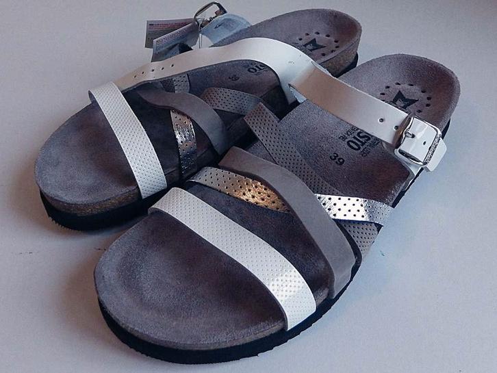 Open Damesslippers: M 39., Kleding | Dames, Schoenen, Nieuw, Slippers, Wit, Ophalen